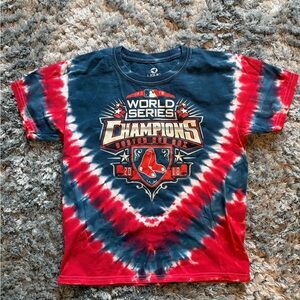 Boston Red Sox 2018 World Series MLB Champions graphic tshirt youth small